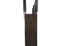 Подставка настольная магнитная для 8 ножей Woodinhome KS004SOB, дуб, коричневый