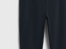 Брюки-чиносы из твила, Черный