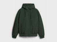 Утеплённая куртка с капюшоном, Зеленый
