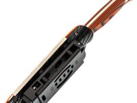 Туристический нож Kizer Evenki 2, сталь AEB-L, рукоять Black/Orange G10
