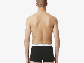 Мужское эластичное нижнее бельё Lacoste из хлопка (3 ед.)