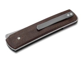 Складной нож Boker Sanjo, сталь VG-10, рукоять микарта, коричневый