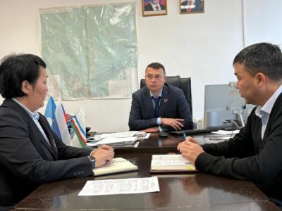 Участница кадровой программы «Якутия – Земля героев» проходит стажировку в Олекминском районе