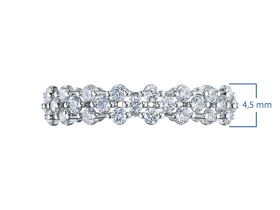 Классическое кольцо из белого золота э4712кц08160900_white