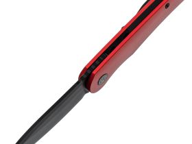 Складной нож Petrified Fish El Camino PFE16RADW, сталь N690, рукоять алюминий, красный