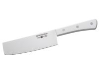 Набор из 4-х кухонных ножей Hatamoto Sakana WJPS-003, сталь AUS-8, рукоять ABS-пластик, белый