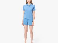 Женское поло Lacoste классического кроя из хлопка пике