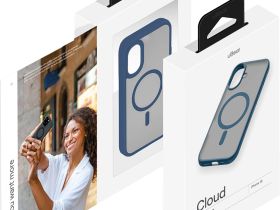 Клип-кейс uBear Cloud Mag для Apple iPhone 16 Синий