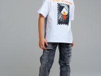 Фуфайка трикотажная для мальчиков (футболка)