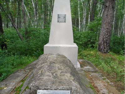 Братская могила красных партизан