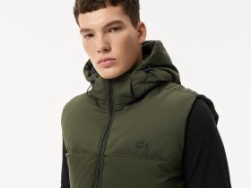 Мужской жилет Lacoste с капюшоном