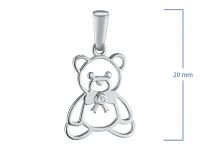 Подвеска из серебра э0612пд07174900