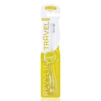 Зубная щетка Revyline S4000 Travel Glass, желтая