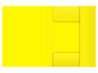 Папка на резинке Berlingo "Soft Touch" А4, 600 мкм, желтая