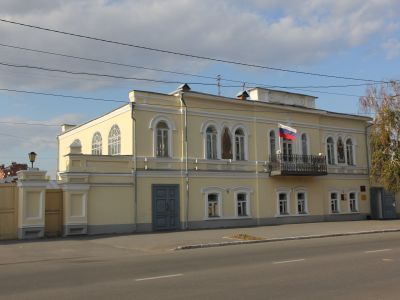 Усадьба Березиных - уникальный для истории архитектуры Урала - образец городской усадьбы позднего классицизма