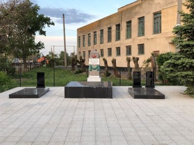 Братская могила советских воинов, погибших в период Сталинградской битвы