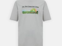 Футболка из хлопка с принтом