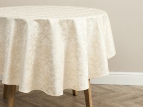 Скатерть Sincero, айвори круглая