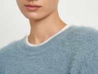 Джемпер полуприлегающего силуэта