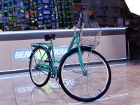 Женский велосипед Stels Navigator 375 VC Z010, год 2025, цвет Зеленый, ростовка 20