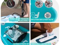 Надувная доска для SUP-бординга FUNWATER New Tiki 10.6