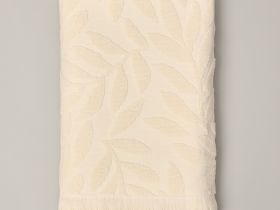 Полотенце махровое Fioritura, молоко