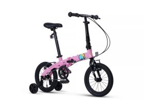 Детский велосипед Maxiscoo S007 Стандарт 14, год 2024, цвет Желтый