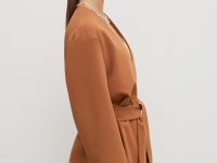 Жакет с v-образным вырезом