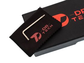 Складной нож Dr.Tech Zefir D4245TBL, сталь D2, рукоять TC4, синий