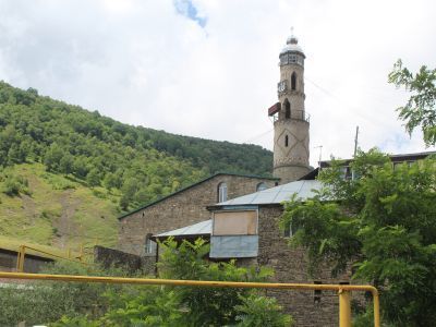 Мечеть с минаретом