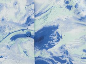 Блузка свободного силуэта с коротким рукавом