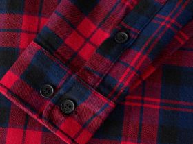 Рубашка оверсайз из хлопковой фланели