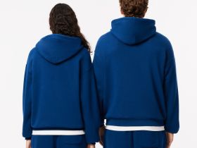 Толстовка Lacoste свободного кроя унисекс