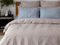 Постельное белье Gustavo, бежевое