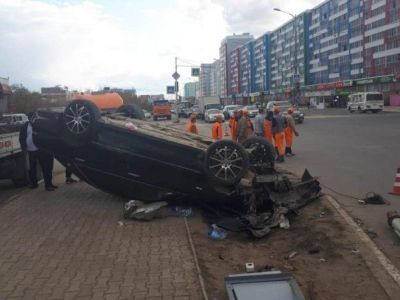 В Якутске оштрафовали участников ДТП на перекрестке Дзержинского-Строителей