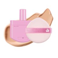Рефил для кушона с сияющим финишем Unleashia Don't Touch Glass Pink Cushion SPF50+ PA++++ Re-feel 23W With Care