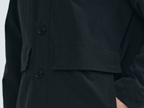 Куртка со съёмным капюшоном, Синий