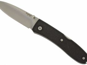 Нож складной LionSteel 8800 BK Opera, сталь D2 Tool Steel, рукоять стеклотекстолит G-10, черный