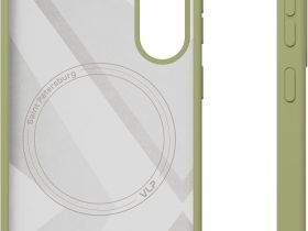 Клип-кейс VLP Asterс MagSafe для Samsung Galaxy S25 Зелёный