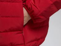 Стеганый пуховик с натуральным пухом