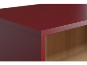 Стеллаж Торвалль 1-80x185 Бургундский