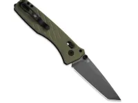 Складной нож спасателя Kizer Aegis T, сталь AEB-L, рукоять G10, оливковый