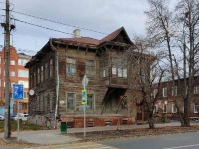Деревянный флигель на усадьбе В.Н.Маслова