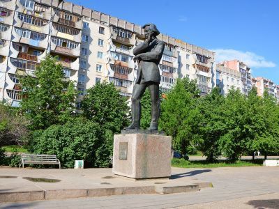 Памятник И.С. Ключникову-Палантаю, 1985 г.