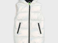 Жилет текстильный с полиуретановым покрытием для девочек