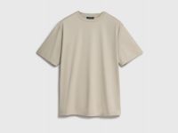 Футболка из мерсеризованного хлопка, Бежевый