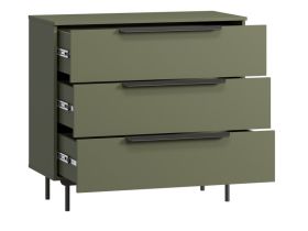 Комод Квелен 96x89 Оливковый
