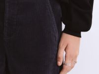 Серые брюки из вельвета Глория Джинс