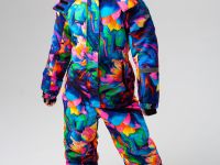 Комбинезон текстильный с полиуретановым покрытием для девочек