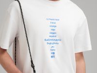 Свободная футболка из премиального интерлока